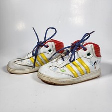 Adidas Toy Story Shoes High Top Youth Size 7 Toy Story Collaboration Woody Buzz