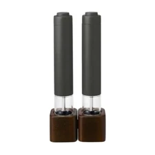 récolte Electric Salt Pepper Mill Mini RMM-1 Gray recolte JAPAN NEW