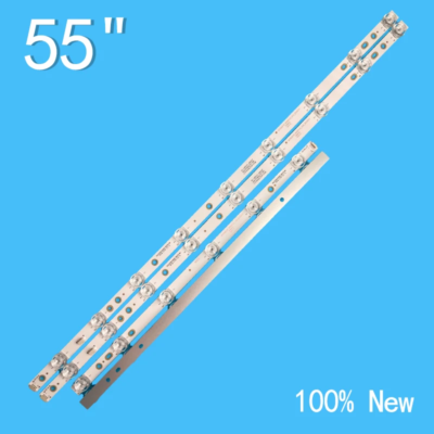 2 Tiras Con 15 Led Compatible Para Tlc 55s433 55s446 | Envío gratis