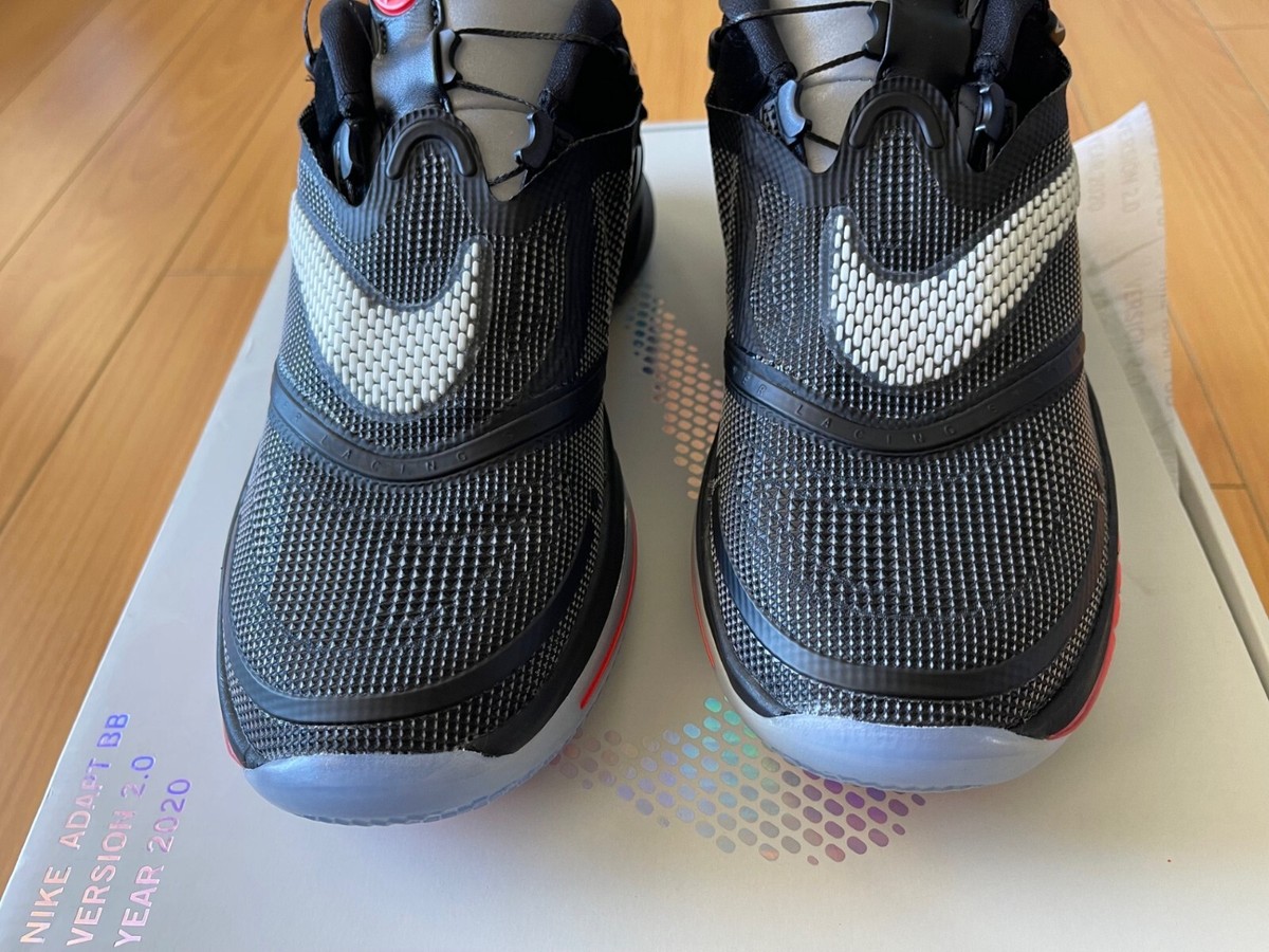 W Size 9 - Nike Adapt BB 2.0 Black (US Charger) BQ5397-001 BRAND