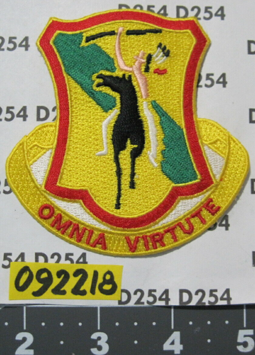 Army Crest Pocket jacket PATCH Veterans reunion 312th CAVALRY REGIMENT ...