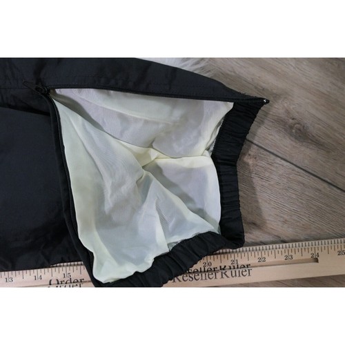 NWT Vintage 90s Youth Medium YM HOLLOWAY Lined Black Windbreaker Track Pants - Picture 9 of 11