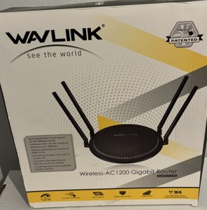 Wavlink Quantum D4G Double bande 2.4G +5G Lien tactile Wireless-AC1200 Routeur Gigabit