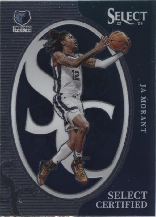 2023-24 Panini Select - Select Certified Ja Morant #18 for sale