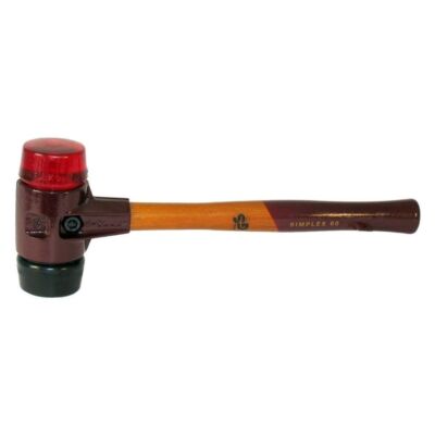 Simplex Schonhammer Gummihammer Gummi / Kunststoff hart 30-60mm versch. Größen