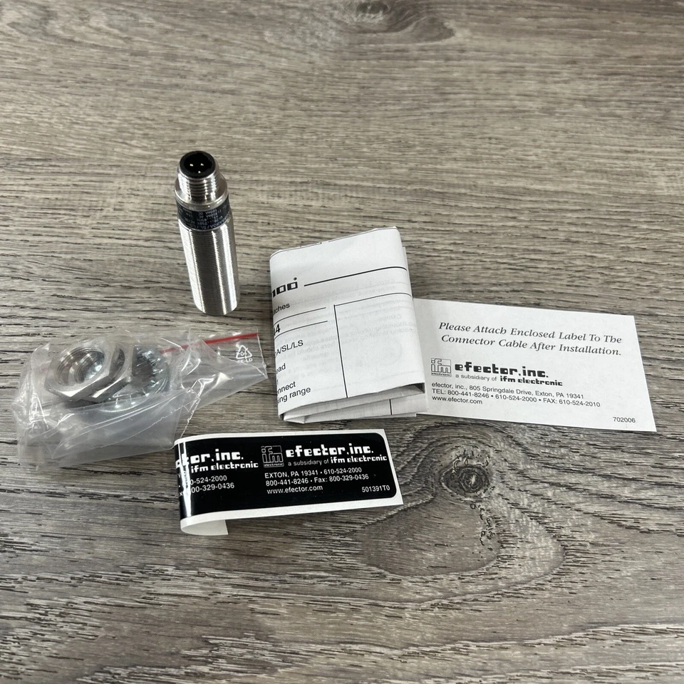 IFM Efector IGO344 Proximity Switch IGK2008BABOA/SL/L5-100AK 20-250Vac Nos - Image 2 of 4