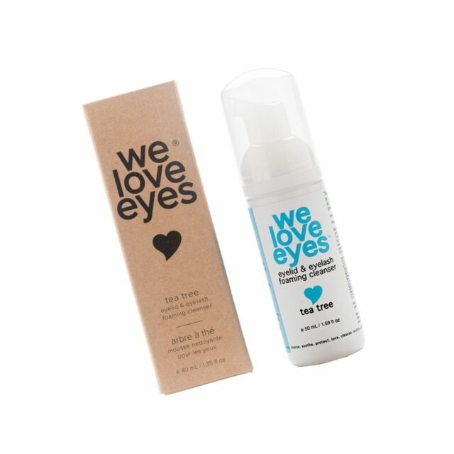 tea tree eyelid foaming cleanser