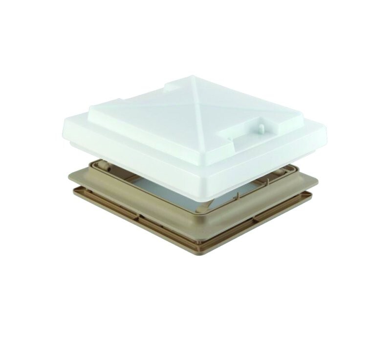 MPK OPAQUE ROOFLIGHT MPK WITH FLYSCREEN  280x280mm HOLE BEIGE FRAME