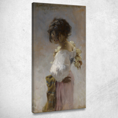 Rosina John Singer Sargent, jss258 Leinwandbild