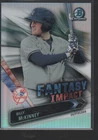BILLY McKINNEY 2016 BOWMAN CHROME DRAFT FANTASY IMPACT CARD #BSI-BM