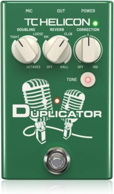TC-Helicon Duplicator Vocal Effects Stompbox NEW