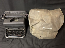Remington Rand Model Standard No. 17 KMC Vintage Typewriter with Cover thumbnail