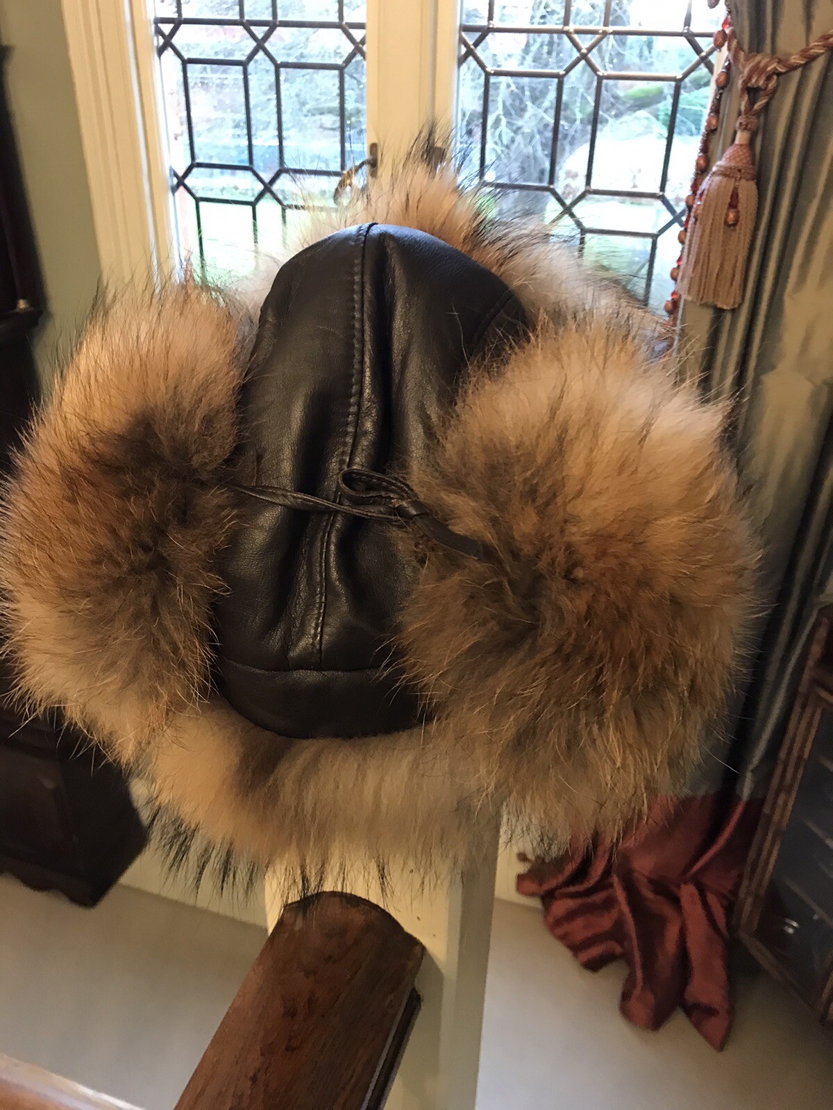 Finn Raccoon Fur Trapper Hat eBay