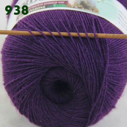 Sale New 6 Skeinsx50g Soft Acrylic Wool Cashmere Hand Knit Shawl Crochet Yarn 38 - Picture 5 of 16