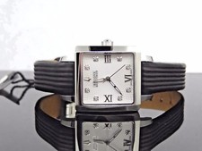 Bulova Accutron 63P100 Massella Black Leather Band Diamond Women's Watch - 550