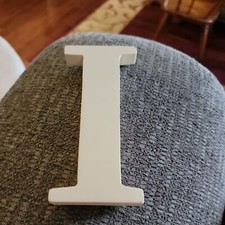 MPI 5  Classic Letter White I Craft Projects DIY Home Decor Wall Art