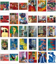 Beautiful Art Postcards Set of 30 Henri Matisse Post Card Variety Pack Famous Pa