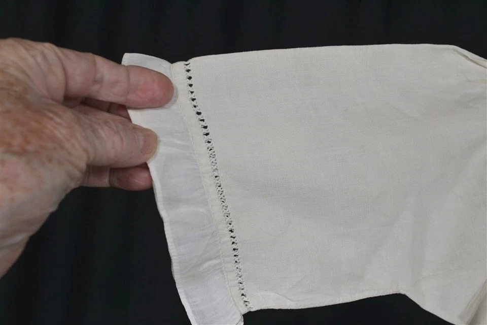 busto antiguo cambio chemise lino hombro caído 52 raro original siglo XVIII Foto 4 de 4