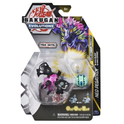 Bakugan Evolutions Neo Pegatrix mit Nano-Klinge und Siphon Platin Power Up (g004