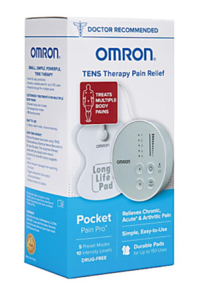 OMRON  TENS PAIN RELIEF Massage Therapy Relief Unit Muscle Stimulator New Sealed