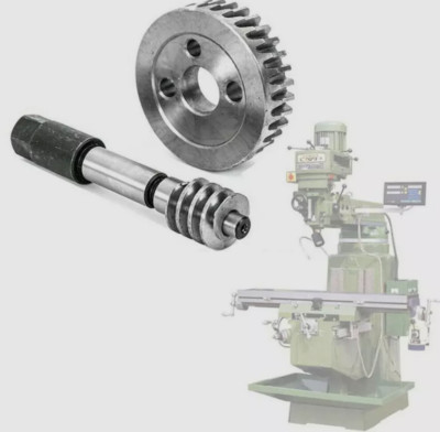 Milling Machine Part J Head Gear Tilt Turbine + Adjustable Worm For Bridgeport