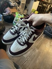 Size 9.5 - Nike Air Force 1 '07 LV8 College Pack - Night Maroon