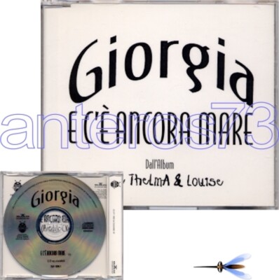 GIORGIA ''E C'E' ANCORA MARE'' RARO CDsingolo PROMO