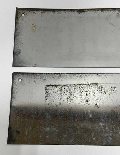 Vintage Blechtacker Blechschilder möbliert und unmöbliert Wohnungen Konvolut 2 - Bild 6 von 7