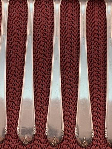 11 Grille Forks 1937 LADY ALICE II Wallace Silverplate - Picture 13 of 15