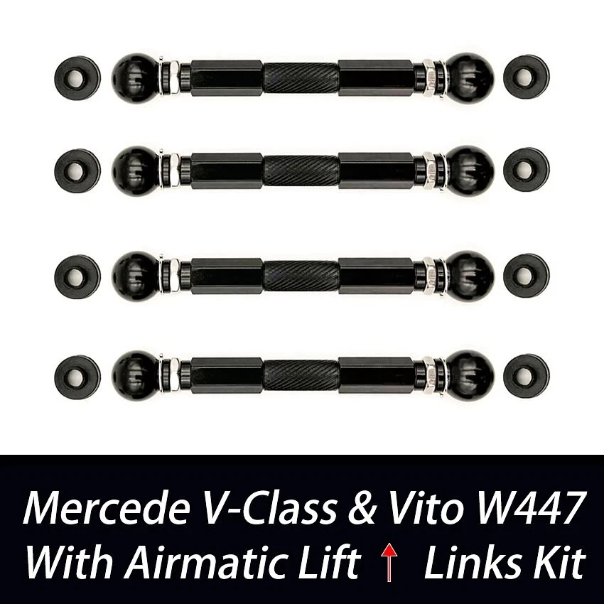 For Mercedes-Benz V-Class W447 Adjustable Air Suspension Rises Links Lifting Kit - Imagen 2 de 4