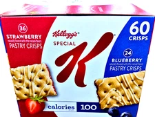 Kellogg's Special K Pastry Crisps Variety Pack 60 Count EXP 03/2026