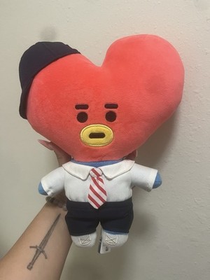 BT21 Tata Plush Doll Red LINE FRIENDS Anime & Manga Character