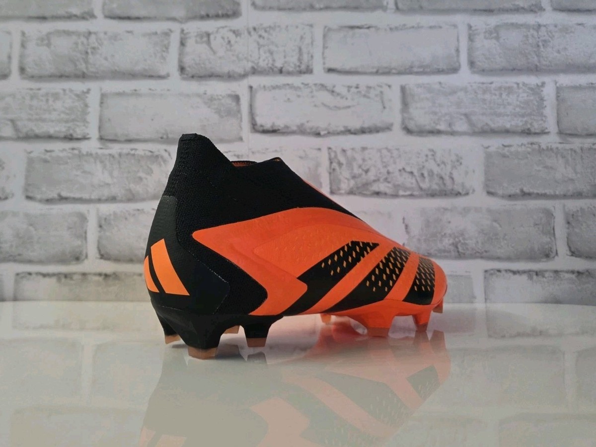 Adidas Predator Accuracy+ FG Orange Black Soccer Cleats  display picture 2