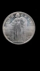 1 /4 Troy ounce .999 Fine Silver Standing Liberty & Shield Round