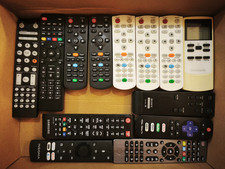 Huge Wholesale Lot Of 13 Assorted Remote Controls - Sony Samsung Tcl Ge Oem