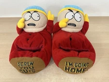 South Park Cartman “Screw You Guys, I’m Going Home!” Slippers - Size Large 11-12