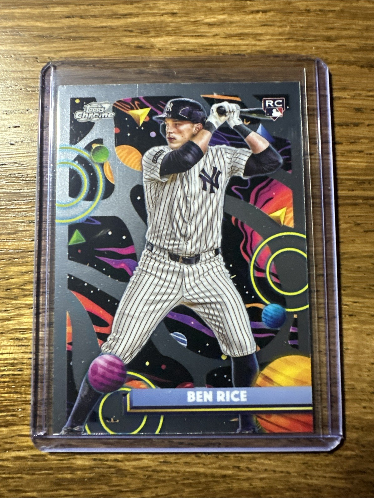 2025 Topps Cosmic Chrome Ben Rice Rookie #174 Yankees RC