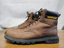 Calzado de gato para hombre segundo cambio punta de acero bota de trabajo marrón talla 14 M P89586