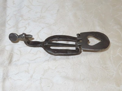 Antique Baroque Iron Nutcracker!