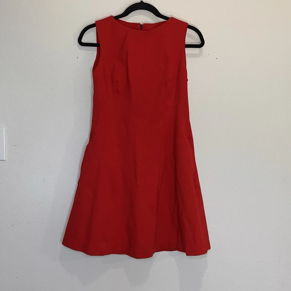 Платье Spanx женское размер M красное идеальное покрой и покрой праздничная вечеринка свидание ночь - Изображение 2 из 4