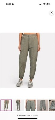 Wilo The Label by Antropologíe Women's Parachute Joggers Green Size M