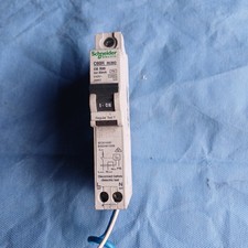 schneider C60H  single pole rcbo C6 30ma