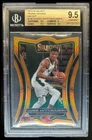 2019-20 Select Giannis Antetokounmpo Orange Prizms Die Cut #37/65 BGS 9.5