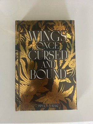 Bookish Box Exclusive Wings Once Cursed and Bound by Piper J. Drake Signed