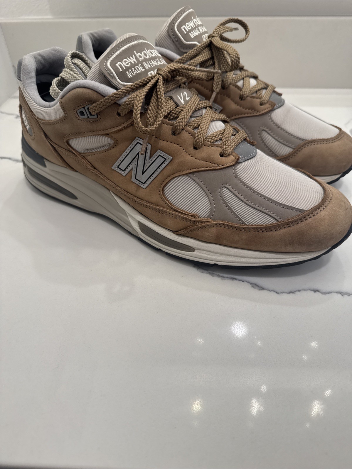New Balance 991v2 11.5 Made in UK Nostalgic Sepia U991TB2