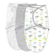 SwaddleMe by Ingenuity Original Swaddle - Stage 1: 0 - 3 months, Lil Wild One 