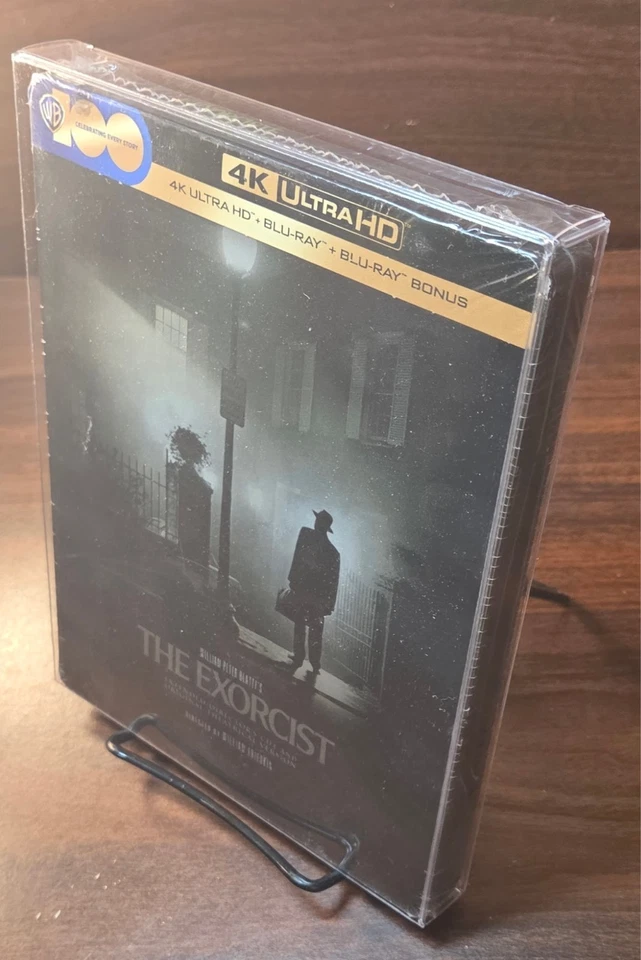 The Exorcist-Extended +Theatrical 4K Steelbook-NEW-w/PROTECTIVE SLEEVE-Free S&H! - Image 2 of 4