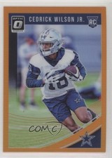 2018 Donruss Optic Rookies Orange Prizm 168/199 Cedrick Wilson Jr #116 1u6