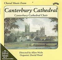 Various Composers - Choral Music From Canterbury Cathedral - Cd - F600Z