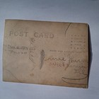 Vintage Real Photo Postcard Horse and Carriage Cowboy Street Scene Hat Store — photo 2